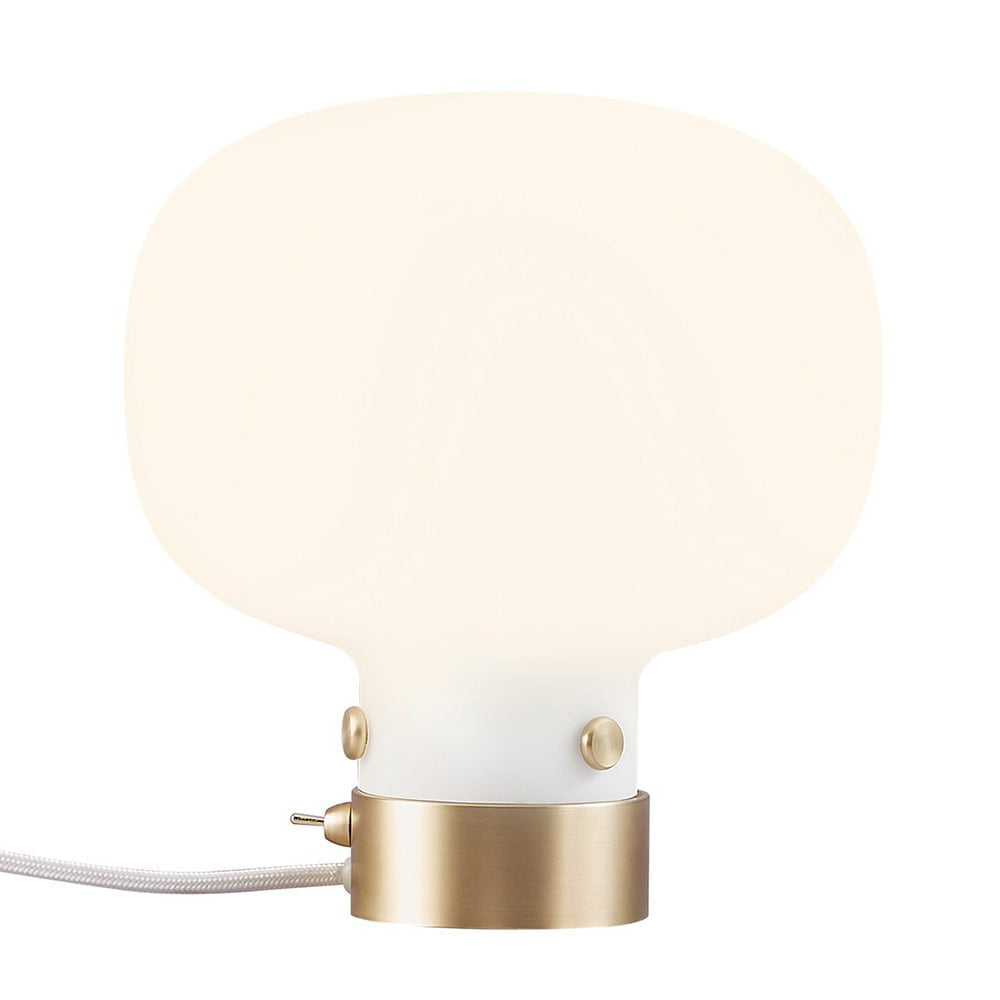 Lampe à Poser RAITO en Métal et Verre Opale Blanc – Image 2