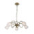 Lustre SYLVIE Dorée en Métal