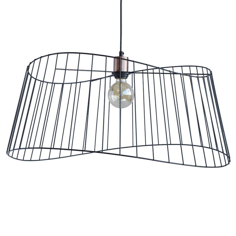 Suspension Design Filaire DETROIT Noir en Métal – Image 2
