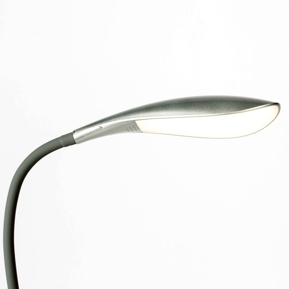 Lampe de Bureau Design LED YON en Métal Argenté – Image 8