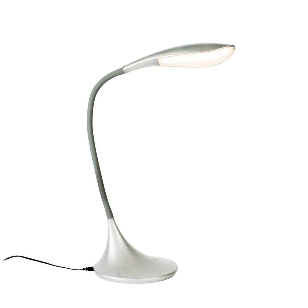 Lampe de Bureau Design LED YON en Métal Argenté – Image 6