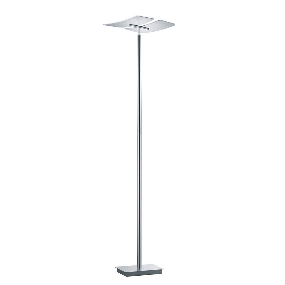 Lampadaire Duo 30w (3000k) 182cm,chrome – Image 2