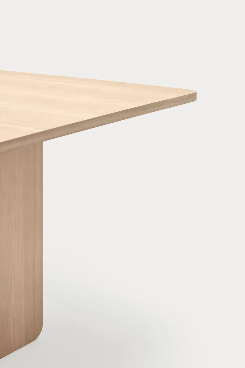 Table carré Teulat Arq naturel clair