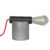 Pied de Lampe MODERN en Béton Gris et Métal Noir