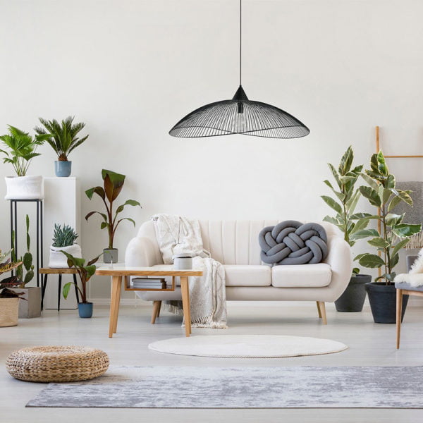 Suspension Design Filaire ARLINGTON Noir en Métal Suspension Design Filaire ARLINGTON Noir en Métal