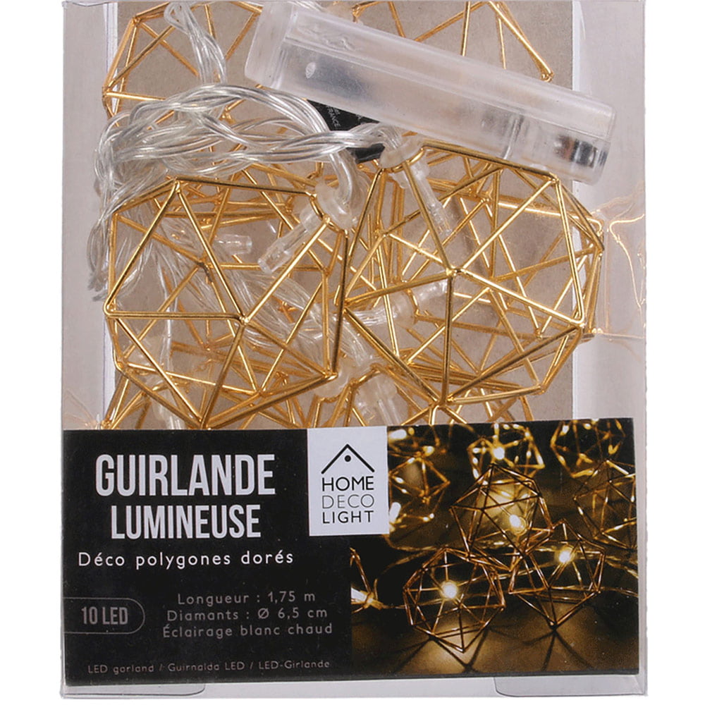 Guirlande Métal LED DIAMANT – Image 10