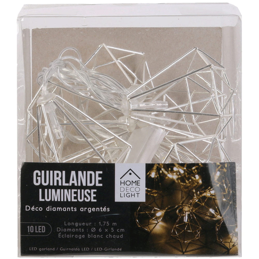 Guirlande Métal LED DIAMANT – Image 9