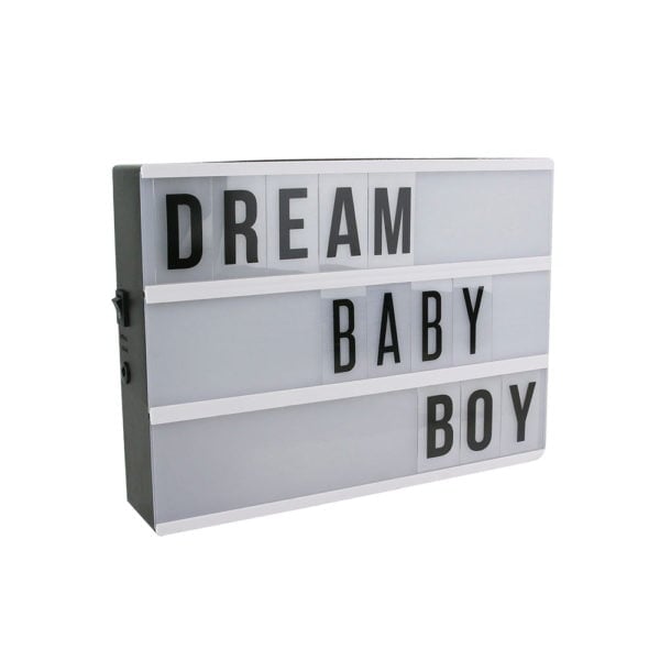 Boite Lumineuse à Message A4 X85 Lettres M6 Boite Lumineuse à Message A4 X85 Lettres M6