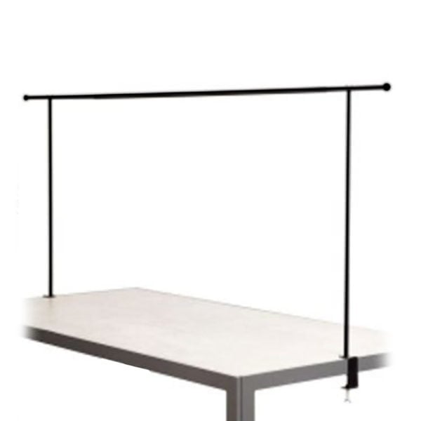 Barre Déco de Table Ajustable Noir