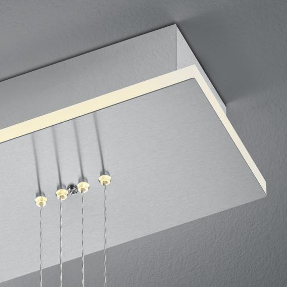 B-LEUCHTEN SAM Suspension LED avec variateur, 4 sources de lumière, long – Image 4