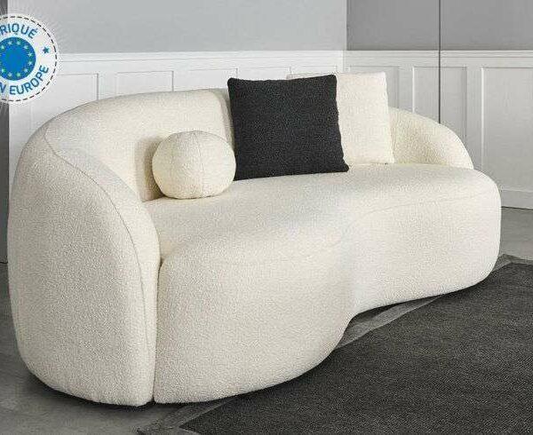 CANAPÉ 2 PLACES SALON LIZBON DESIGN ET CONFORT CANAPÉ 2 PLACES SALON LIZBON DESIGN ET CONFORT