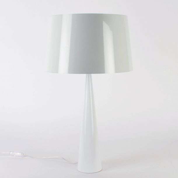 Lampe TOTEM blanche en métal – Image 3