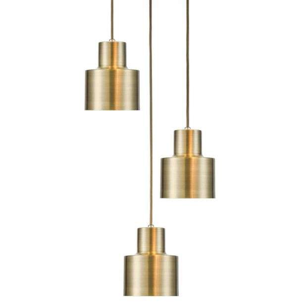 Suspension cascade LANCA en métal couleur laiton antique – Image 4