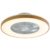 Ventilateur lumineux LED FREE (D60cm) en polycarbonate blanc