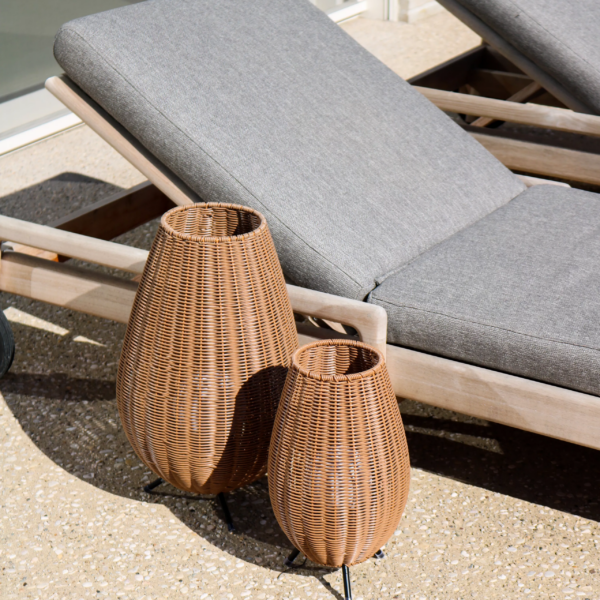 Lampe extérieure rechargeable colin