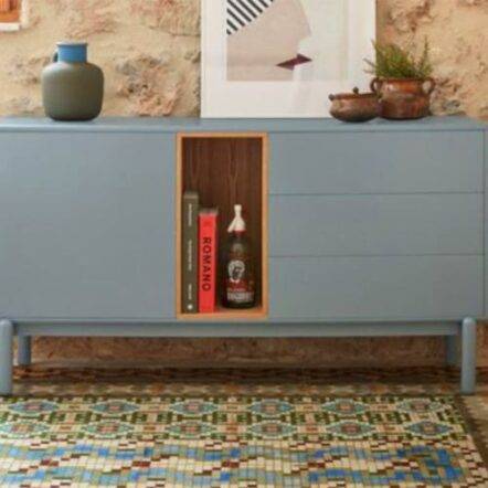 BUFFET BAS 1 PORTE 3 TIROIRS TEULAT CORVO – Image 4