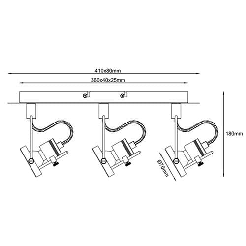 Éclairage LED directionnel