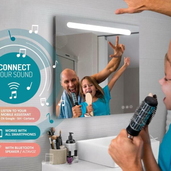 MIROIR BLUETOOTH LINA MIROIR BLUETOOTH LINA