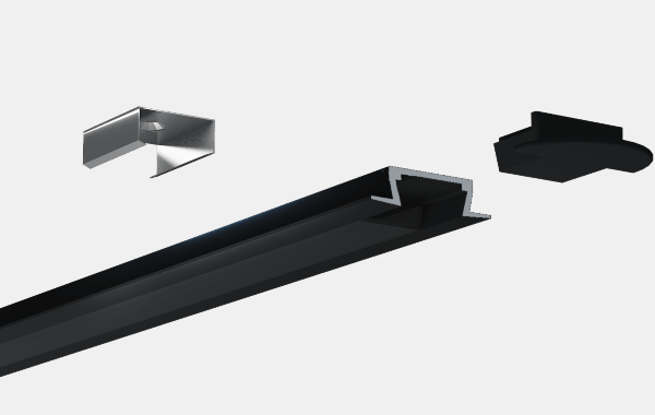 Profilé aluminium Encastré Profilé aluminium Encastré