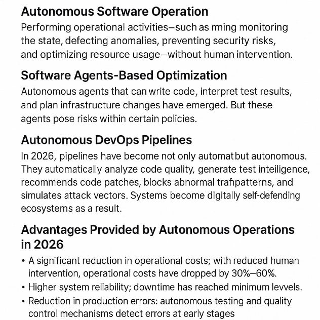 SOFTWARE OPERATIONS SA STANE AUTONÓMNYM V ROKU 2026