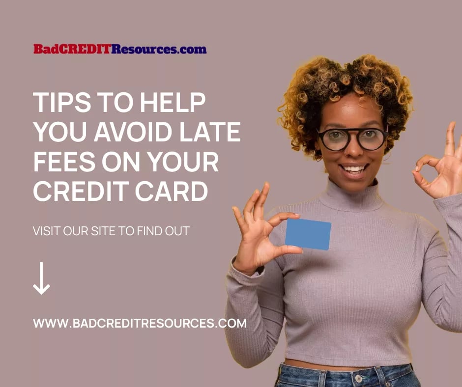 Tips on avoiding credit late fees