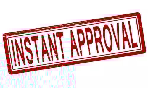 instant approval credit cards