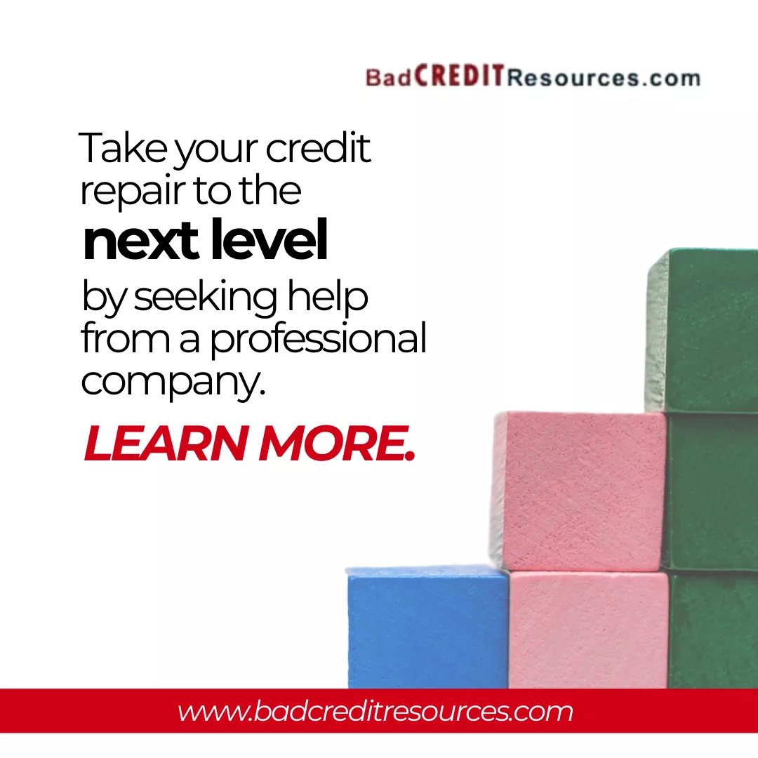repair your credit by seeking help