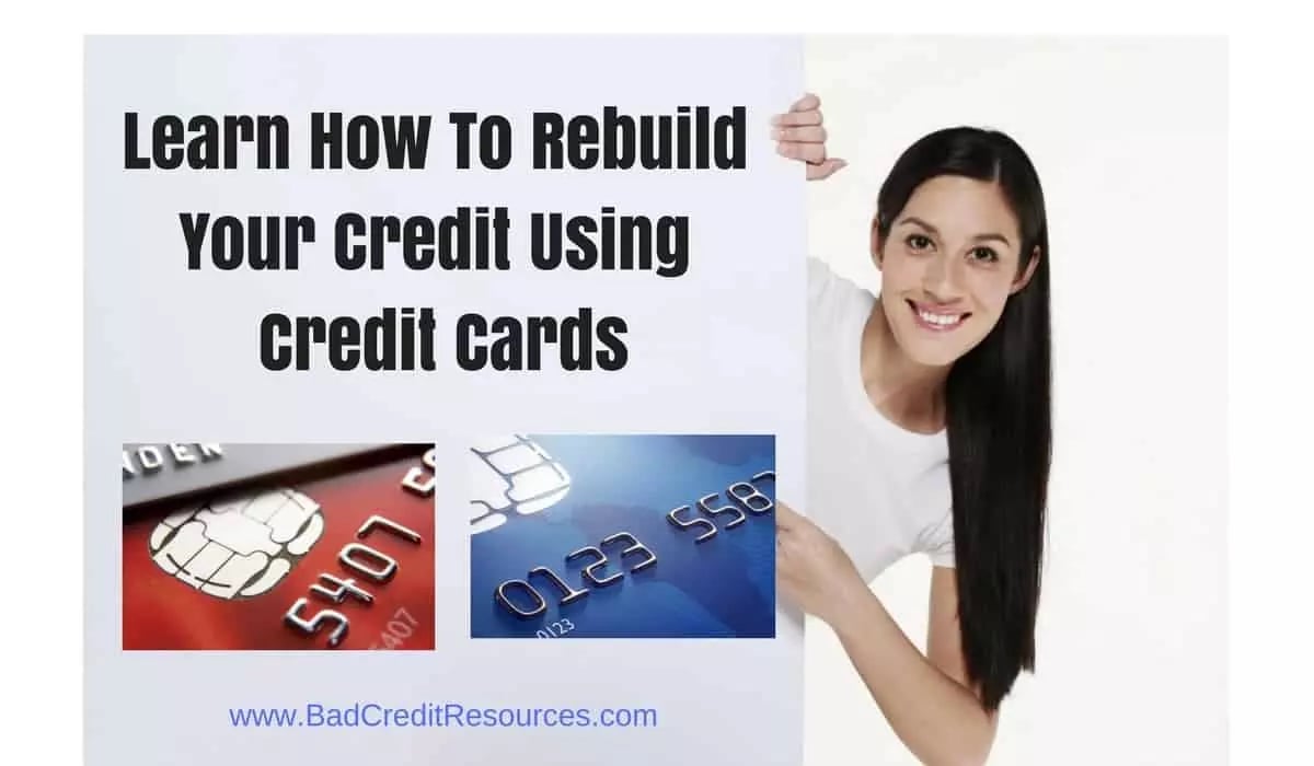 rebuild your credit with secured credit cards