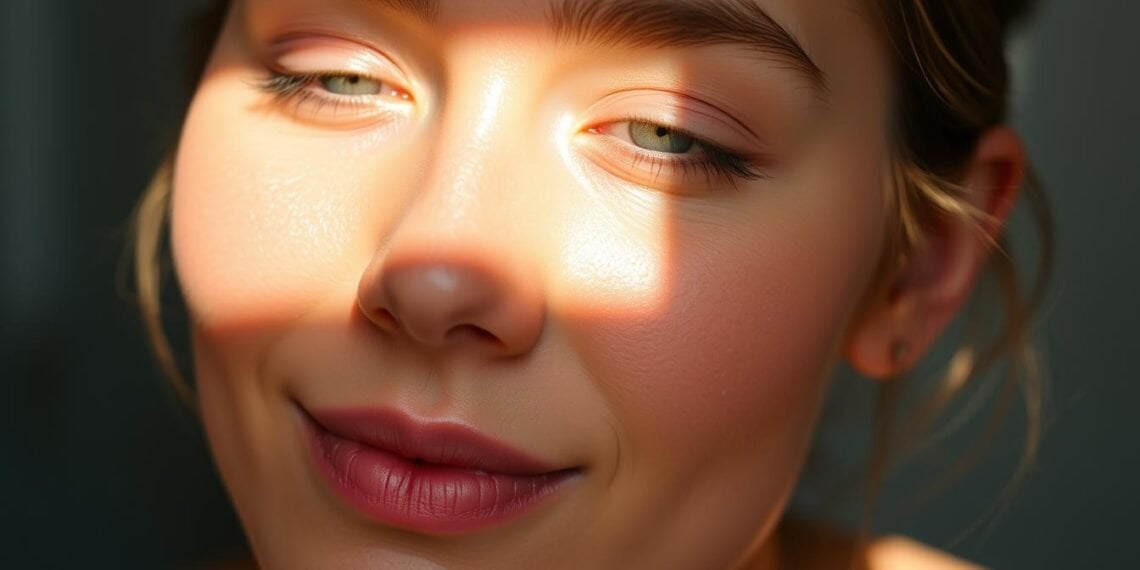 עור זוהר טבעי