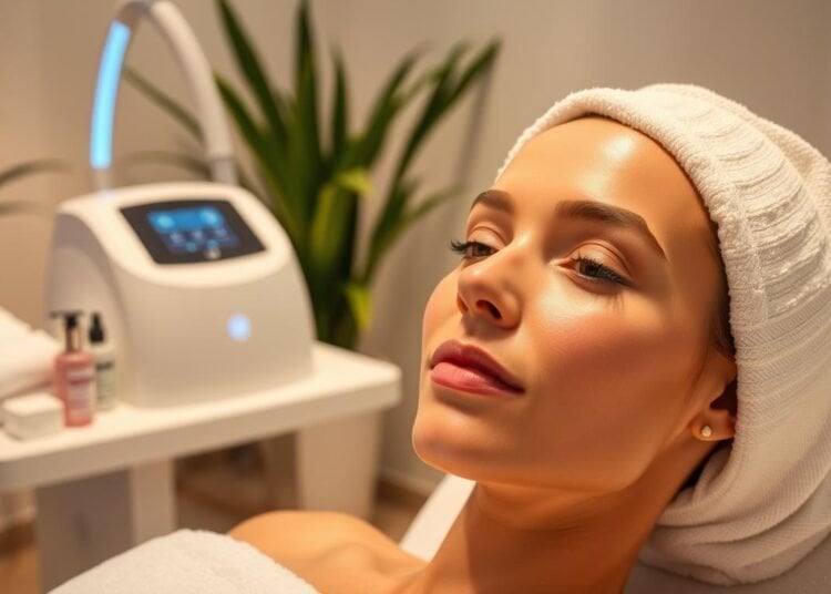 Hydrafacial skin refresh