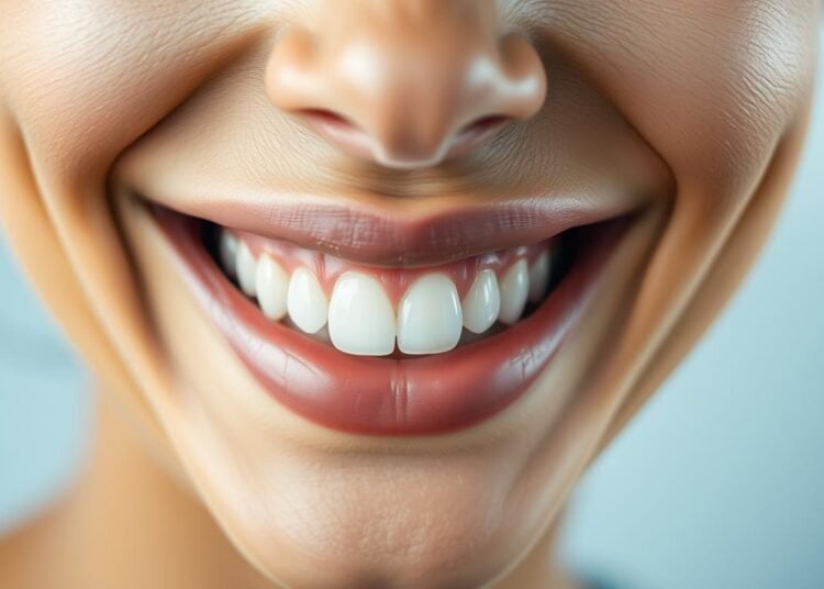 חיוך קורן טבעי