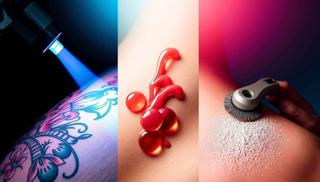 סוגי הסרת קעקועים סוגי הסרת קעקועים