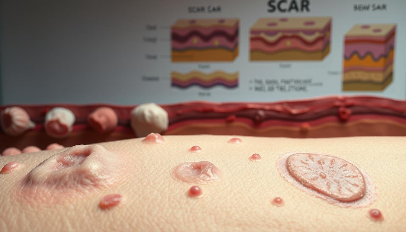 סוגי צלקות סוגי צלקות