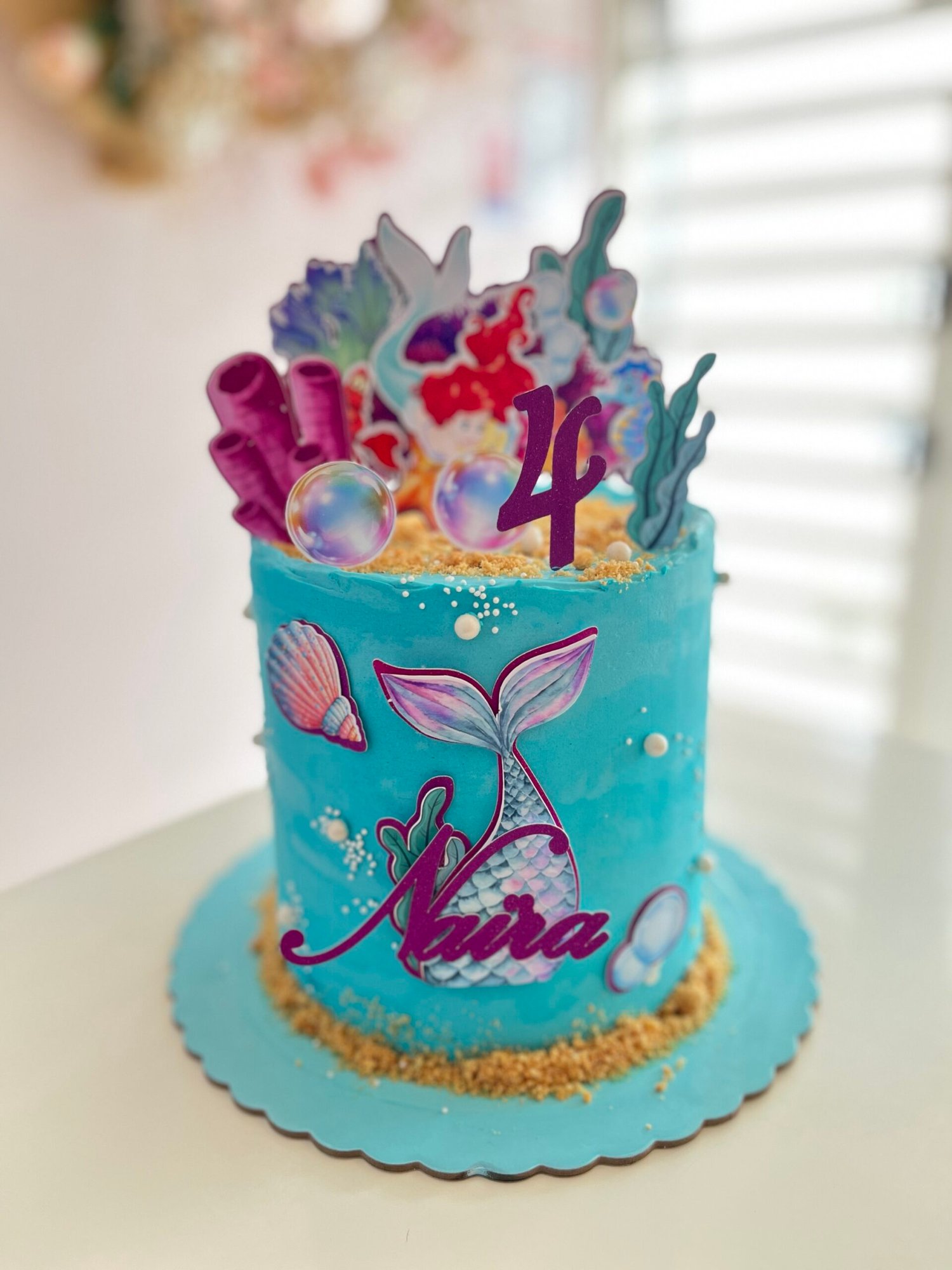 Gâteau Sirène