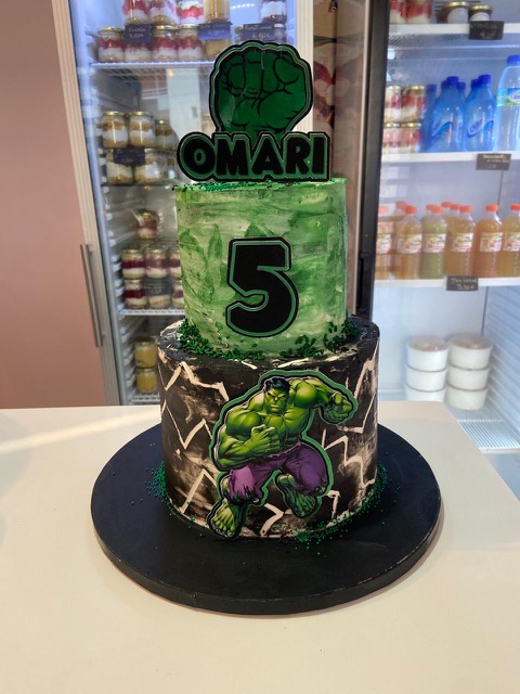 Gâteau Hulk