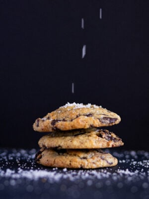 Cookie Chocolat Noir Fleur de Sel