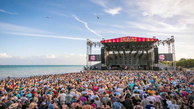 MoonPalaceCUN-DeadAndCompany-Venue Dead and Company Playing in the Sand at Moon Palace Cancun