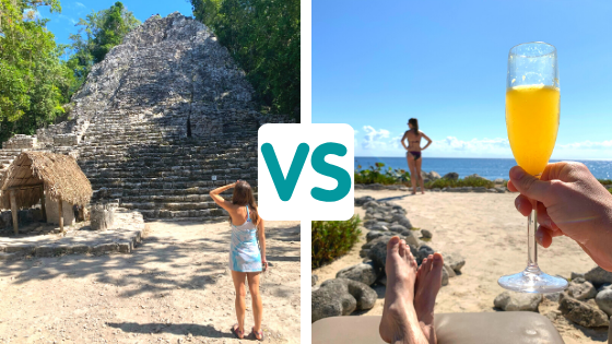 Compare an AirBNB and an All Inclusive Resort Compare an AirBNB and an All Inclusive Resort