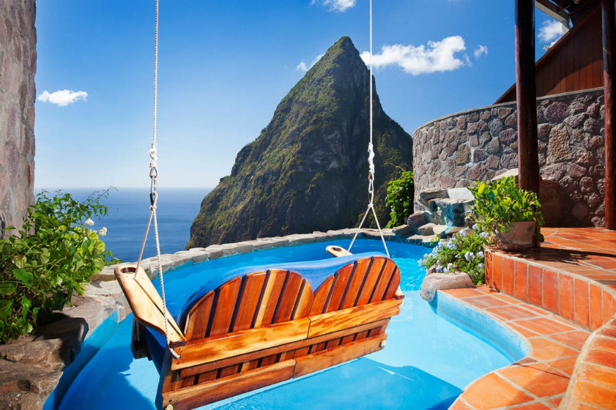 Hilltop Dream Suite at Ladera Resort St Lucia