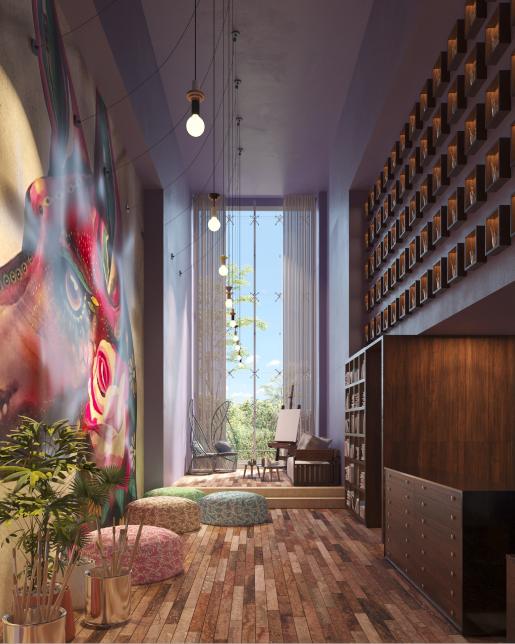 Hotel Xcaret Arte Artist Lobby Lounge