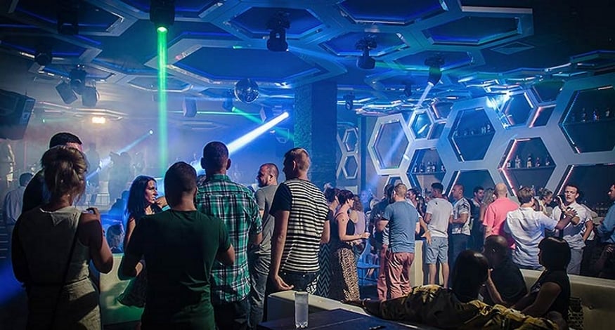 Noir nightclub at Moon Palace Cancun