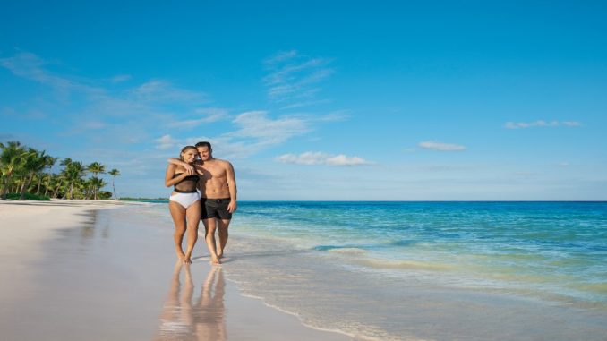 Secrets St.Martin Couple Beach Secrets St. Martin
