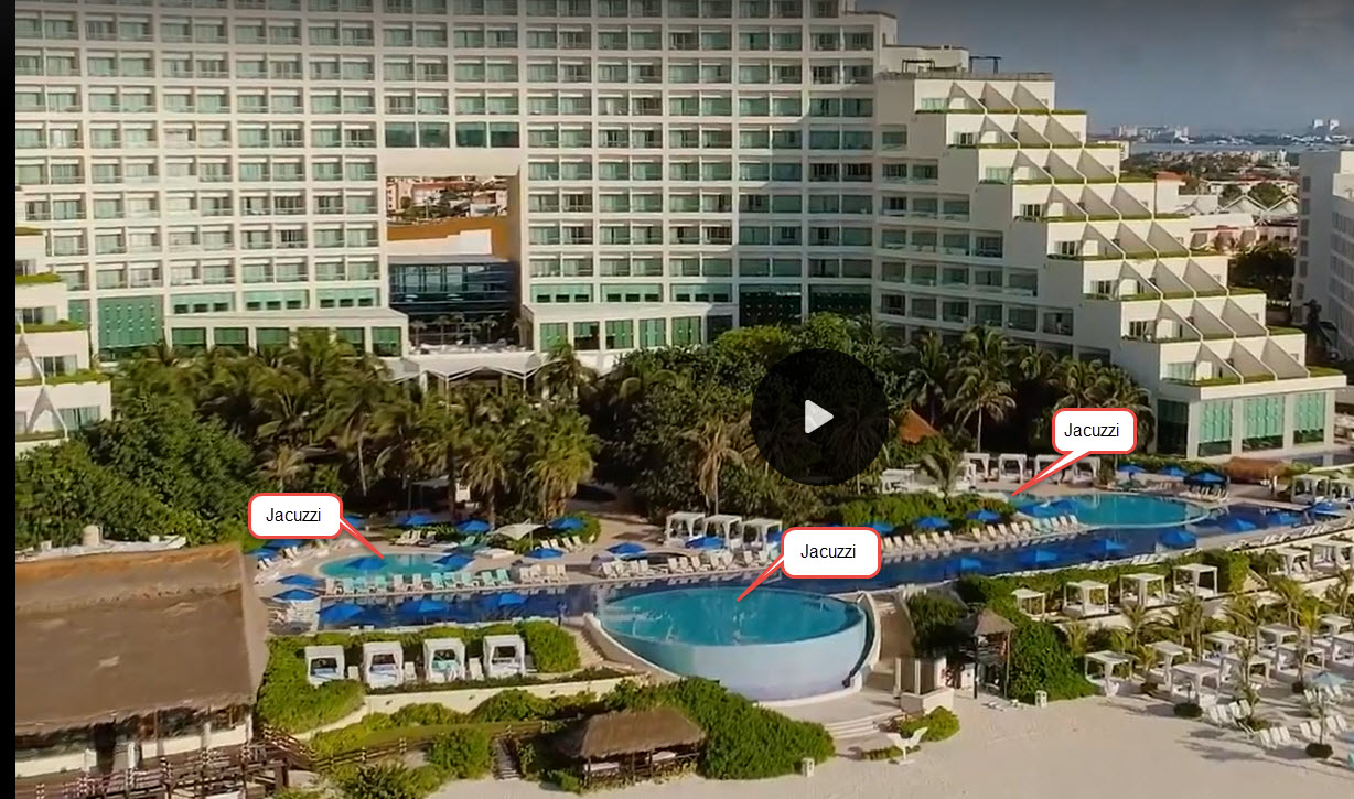 Live Aqua Cancun Jacuzzi's