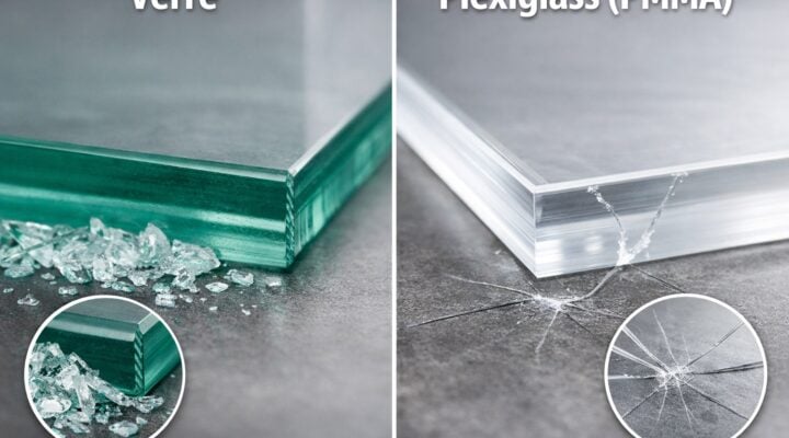 plexiglass vs verre comparaison materiaux
