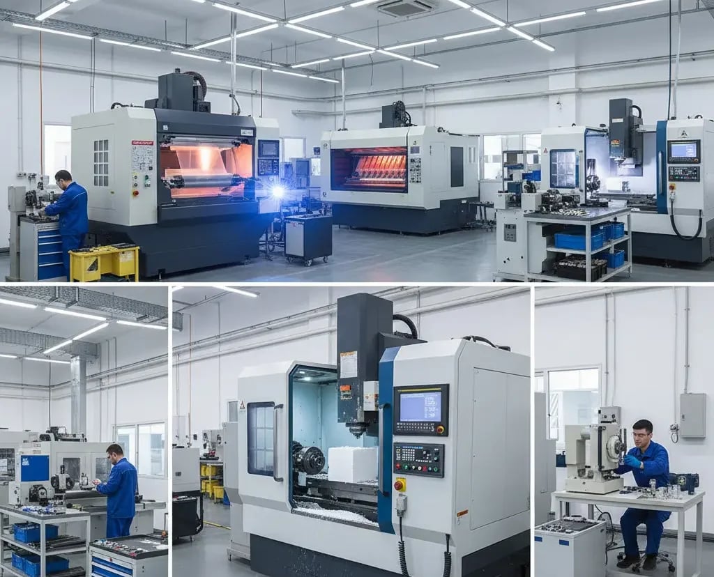 Un parc machines de haute précision