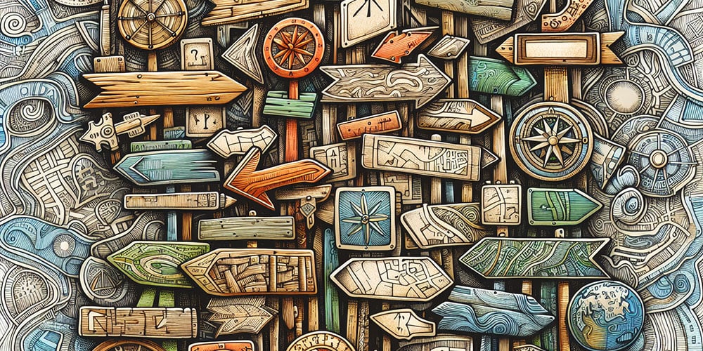 different-signage-types - City Signs of Texas Different types of directional signage for navigation