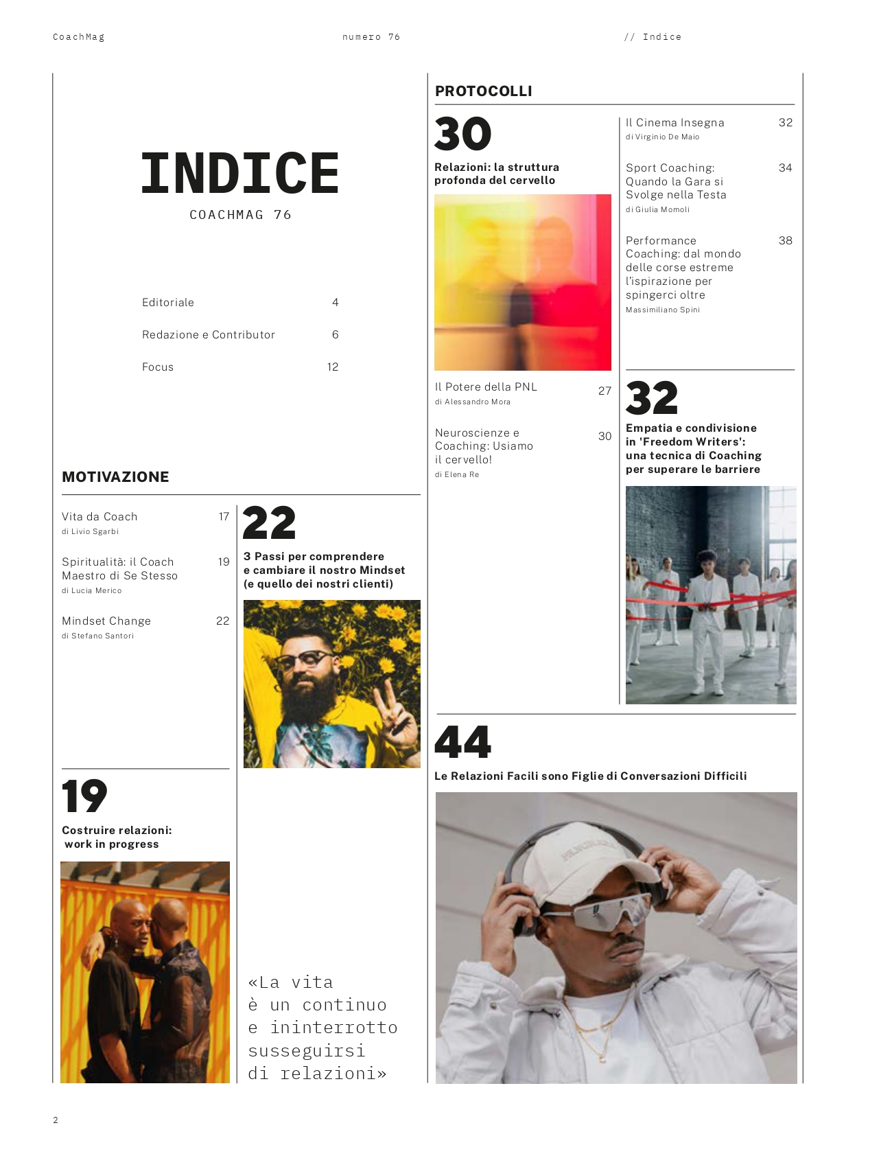 CoachMag n.76 - Relazioni felici: strategie di Coaching per crearle e mantenerle - immagine 2