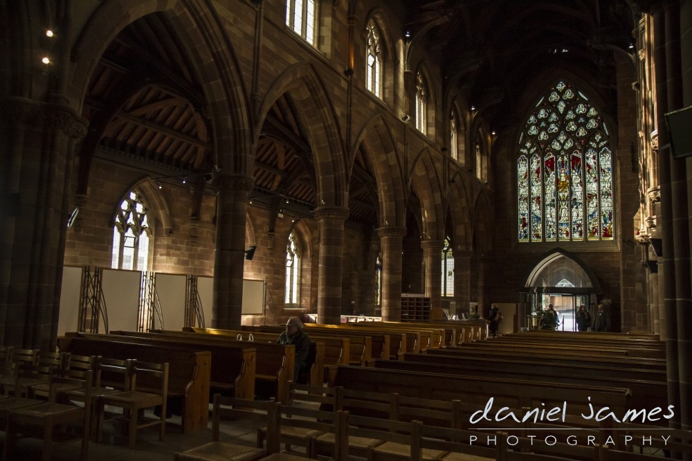 church st martin in the bullring birmingham photograph
