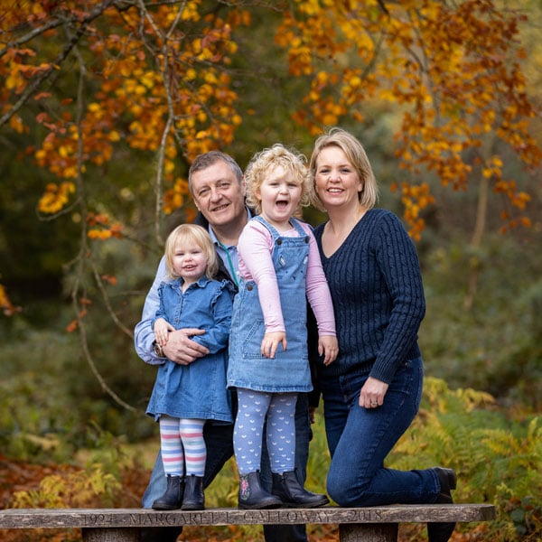 outdoor photo shoot kinver edge family