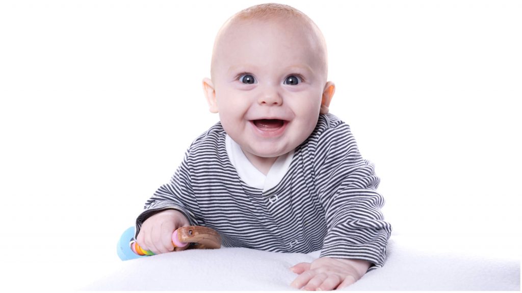 studio photo shoot baby